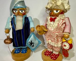 Steinbach German Opa and Oma nutcrackers