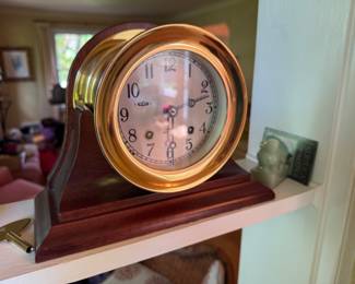 Beautiful Vintage Chelsea Ship Clock (running). Serial # 880001