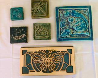 Pewabic tiles