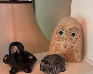 (M)BOMA carved Resin Musk Ox