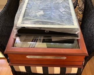 Complete U.S. Statehood Quarters Collection box
Silver Eagles of the New Millennium Display box