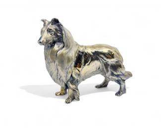 STERLING SILVER COLLIE DOG