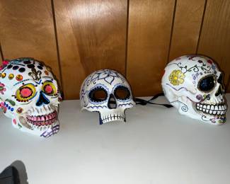 Day of the Dead skulls