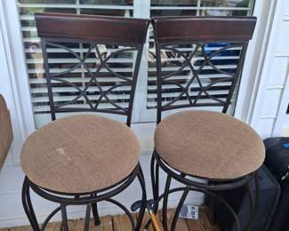 Pair Barstools