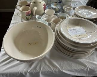 Suzanne French stoneware set