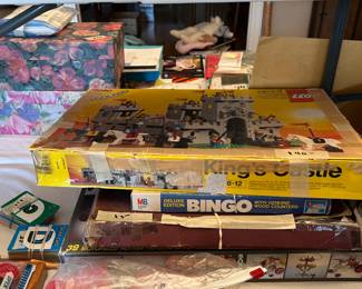 Lego castle set and other games