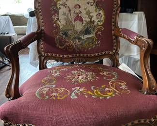 Needlepoint chair