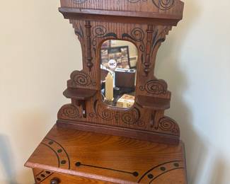 This is one of my favorite pieces! A Salesman Sample Victorian Dresser! MINT condition!