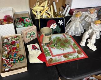 Vintage ornaments and more!