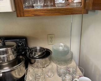 Estate Sales live and breathe by their general household goods - here we have lots of great kitchenware!