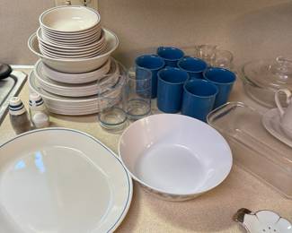We also have vintage Correlle Dinnerware!