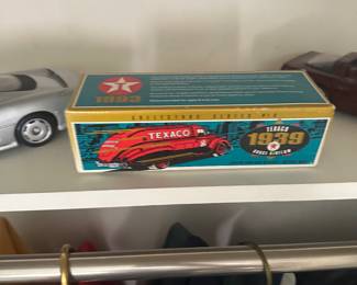 Several models are in their original boxes