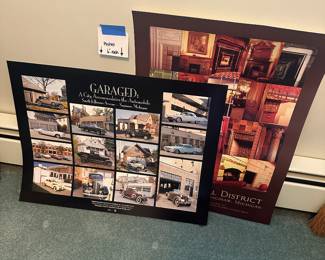TWO Vintage Saginaw MI History posters! NO LONGER IN PRINT! 