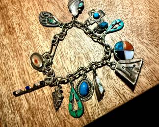 Native American Charm Bracelet