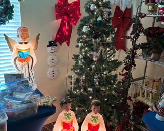 Blow molds have sold.
Tree and other light ups are available.