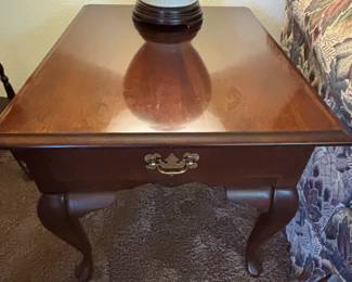 Craft master (2) end tables w drawer
22” w 27” d 23”t. $ 125.00 each