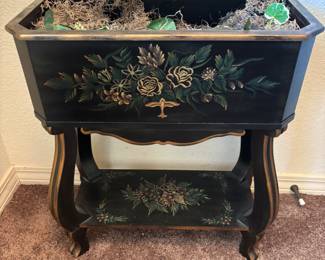 Painted flower box: 20”w 9.5” d 24” t
$ 80.00