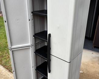 (3) Enviro Plastic Storage Cabinets
27”w 15”d 68”t.
