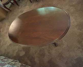 Craft master coffee table: 46”w 27.5” d 17” t. $ 150.00