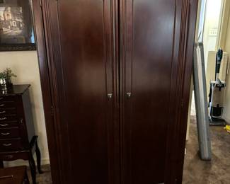 Broyhill Armoire 3 drawers 2 doors. 44”w 23.5”d 77”t. $ 300.00
