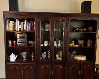 (3) piece bookcase, each piece
30” w 18”d 75.5” tall. $100.00 each