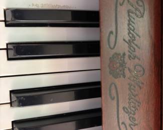 Wurlitzer upright piano w bench
55”w 24”d 37”t bench 29”w 14.5”d 19”t
$ 350.00