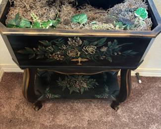 Painted flower box: 20”w 9.5” d 24” t
$ 80.00