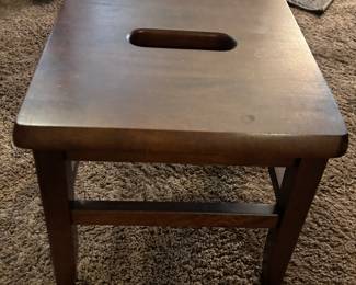 Wood Step Stool. 12 x 12 x 12.5”t
$ 20.00