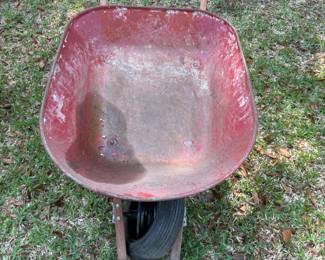 Metal Wheel Barrow $ 45.00