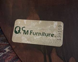 Craft master coffee table: 46”w 27.5” d 17” t. $ 150.00