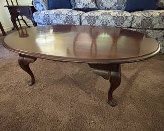 Craft master coffee table: 46”w 27.5” d 17” t. $ 150.00