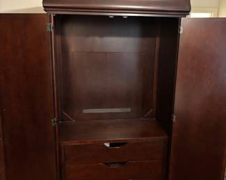 Broyhill Armoire 3 drawers 2 doors. 44”w 23.5”d 77”t. $ 300.00