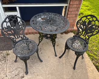 Cast Bistro set $185.00