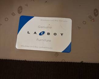 Lazy boy Chocolate corduroy sofa.
85” w 37” d 34.5”t. $ 500.00