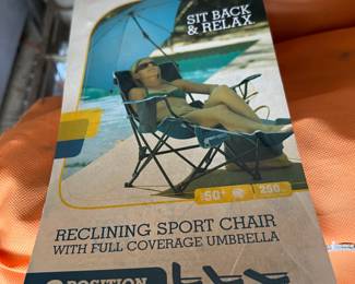 Reclining sports chairs