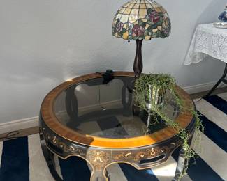 Drexel Round Chinoiserie Table