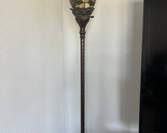 Tall Tiffany Style Lamp