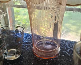 Pink Glass Vase (Mayfair?)