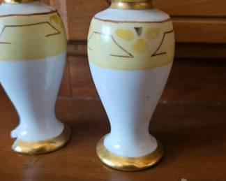 Vintage Noritake/Nippon Hand Painted Salt & Pepper