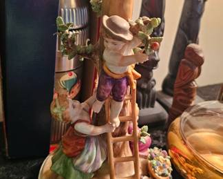 Vintage Von Shierholz Single Candelabra