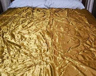 Vintage Satin Bedspread