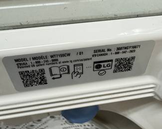 Appliances may be sold in advance