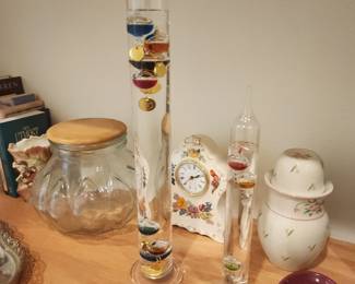 Colorful Galileo Thermometers