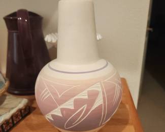 Navajo Signed Ceramic Vase