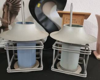 Pair Hanging Candle Holders