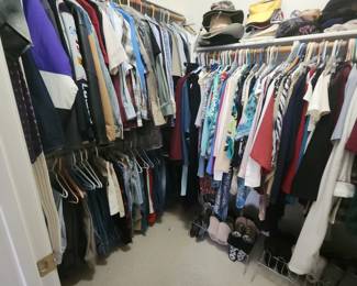 Both Men and Women's Clothes.