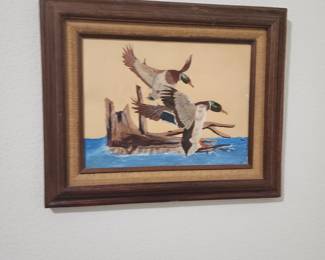 Framed Vintage Painting