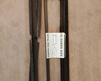 2 Queen Size metal Bed Frames for sale