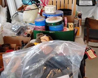 Variety of purses and satchels