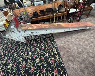 Large Lighted Metal Flashing Arrow Sign WORKS!!
